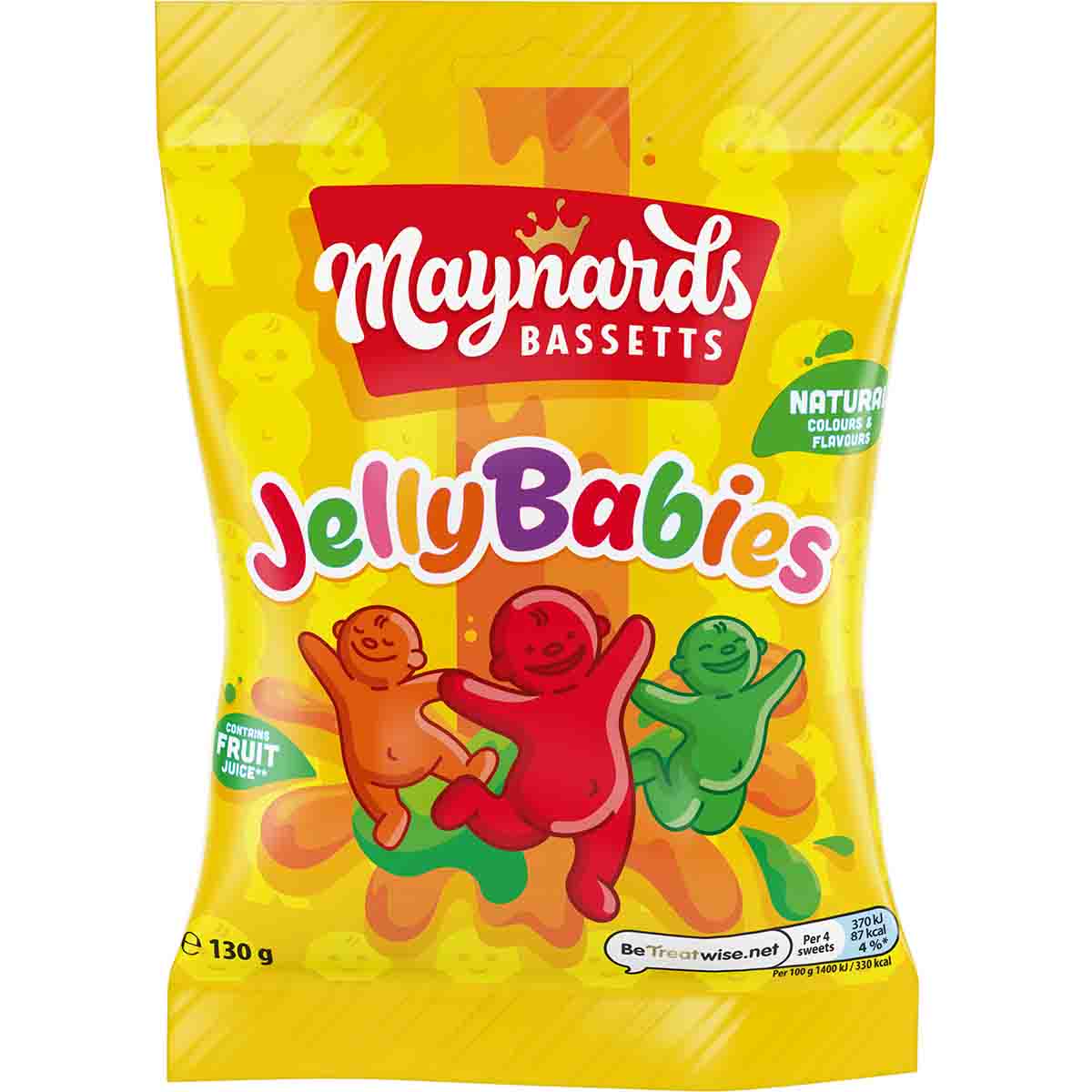Maynards Bassetts Jelly Babies 130G