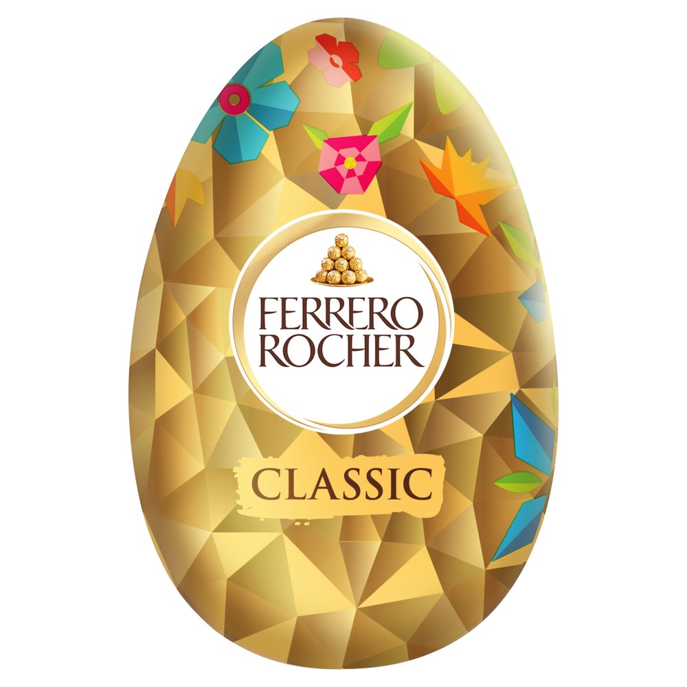 12 X Ferrero Rocher Naked Egg - 100Gm