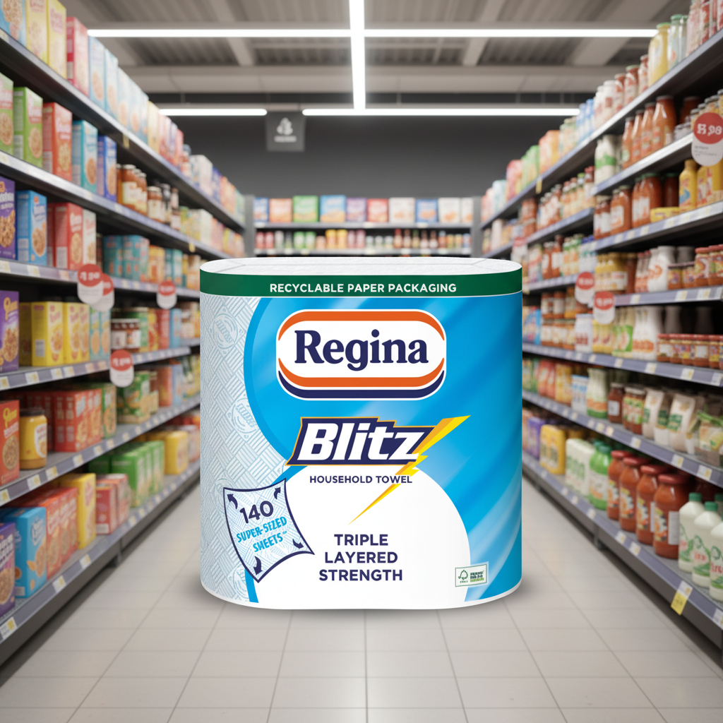 4 x Regina Blitz 2 Roll