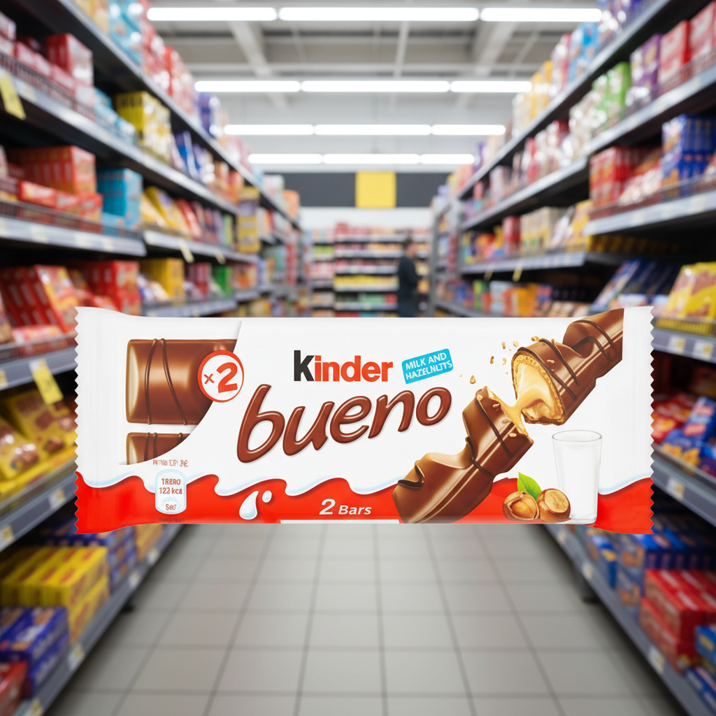 30 x Kinder Bueno Bar Milk Choc 43Gm