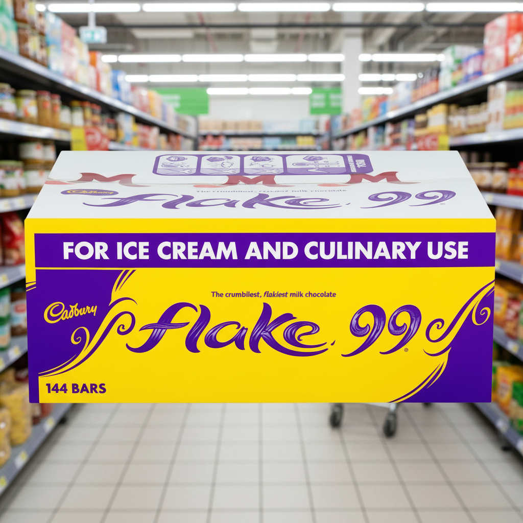 144 x Cadbury Flake 99 Chocolate Bar 144 X 8.25G