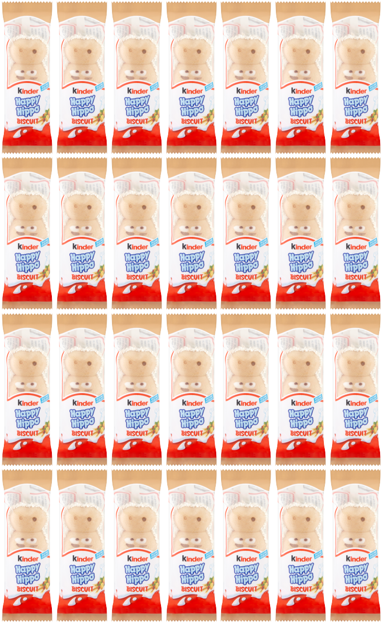28 x Kinder Happy Hippo Cocoa - 20.7Gm