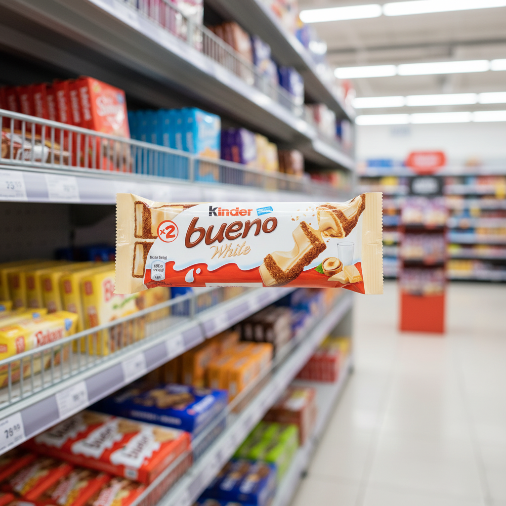 30 x Kinder Bueno Bar White 39Gm