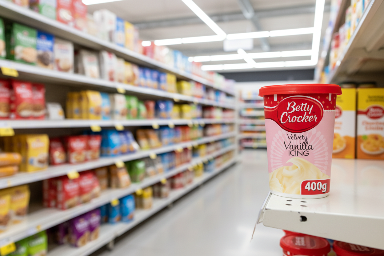 6 x Betty Crocker Velvety Vanilla Icing 400G