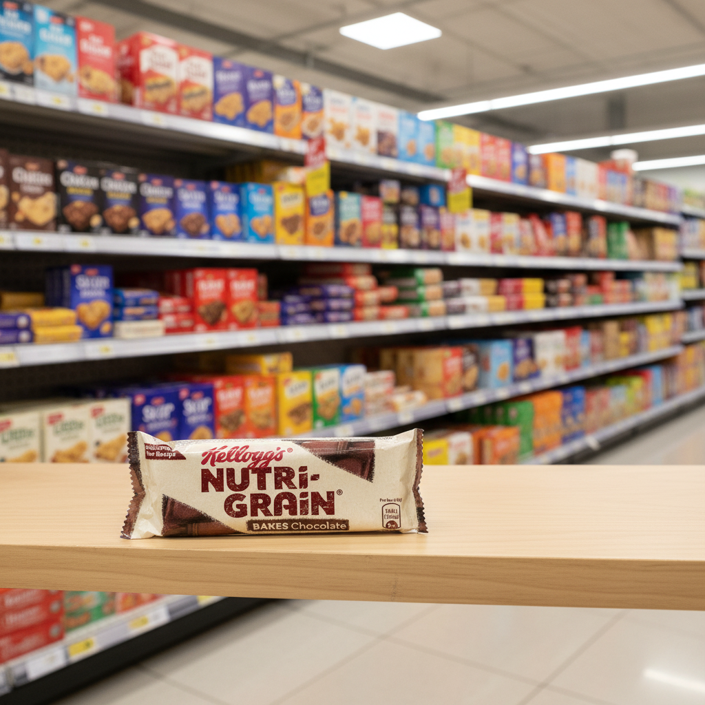 24 x Kellogg's Nutri-Grain Bakes Chocolate 45G