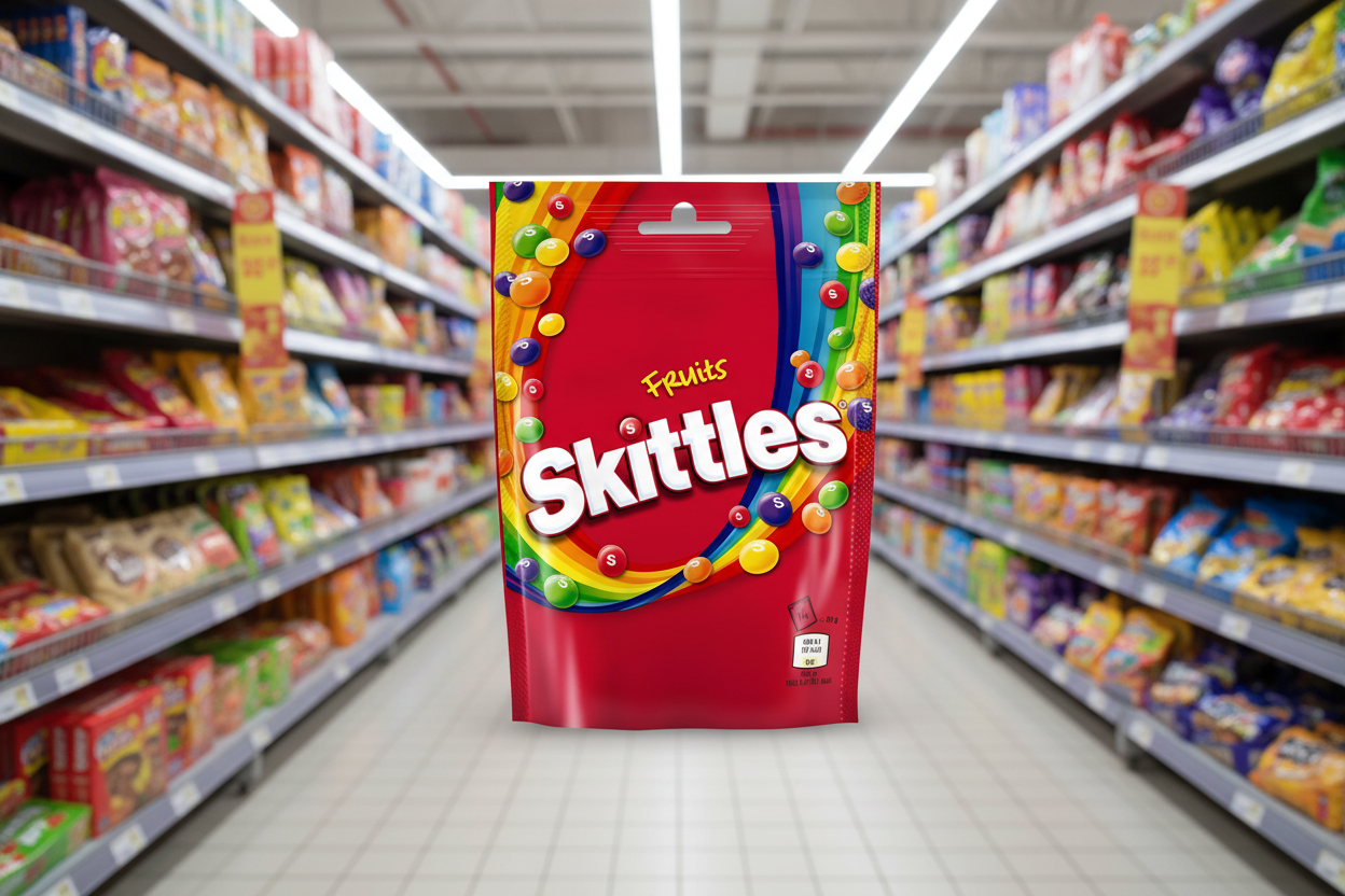 15 X Skittles Fruits Pouch 136G
