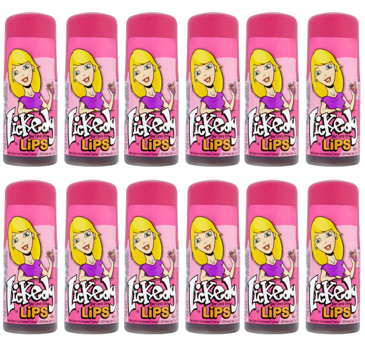 12 x Lickedy Lips Paint The Town 60Ml