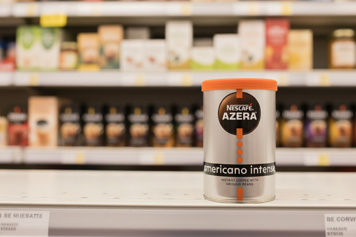 4 X Nescafe Azera Americano Intense 90G