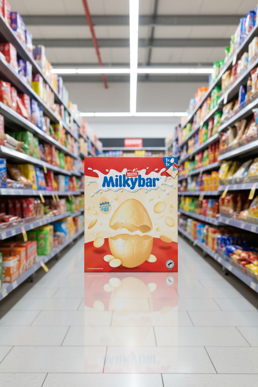 4 X Milkybar Large Egg - 180Gm