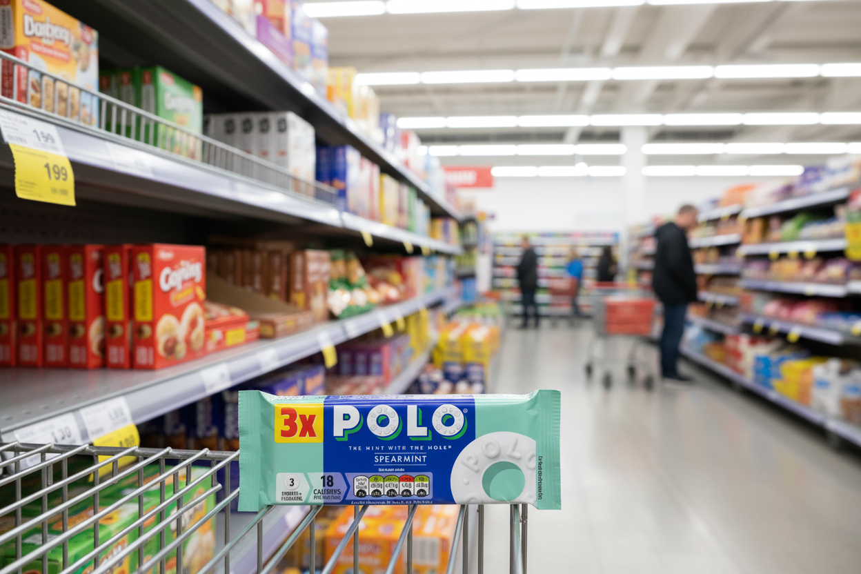 32 x Polo Spearmint 3pk - 102GM