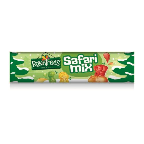 15 x Rowntrees Safari Giant Tube  - 100GM