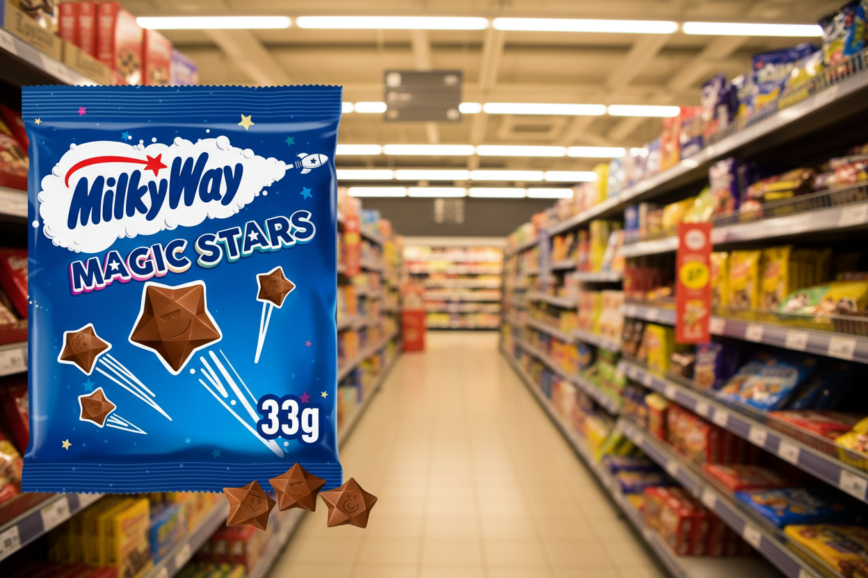 36 x Milky Way Magic Stars Chocolate Bag  - 33G