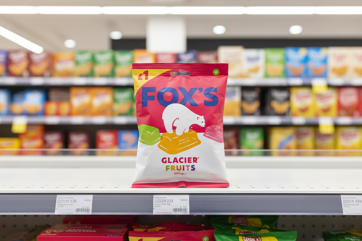 12 x Fox's Glacier Fruits 100G