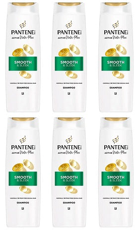 6 x Pantene Shampoo Smooth & Silky - 325ML