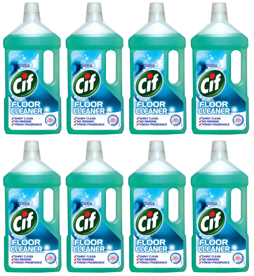 8 x Cif Floor Ocean 950Ml