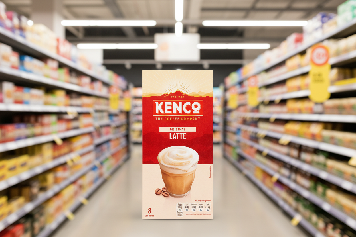 5 x Kenco Instant Cappio Latte - 8Pk