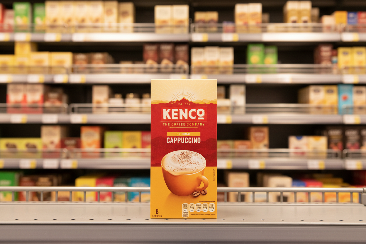 5 x Kenco Cappuccino Instant Coffee Sachets - 8Pk