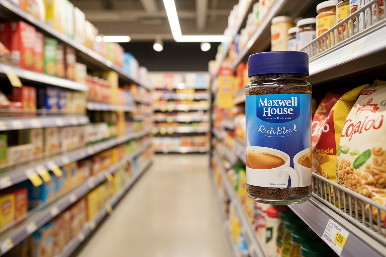 6 x Maxwell House Rich Blend Coffee Granules 200G