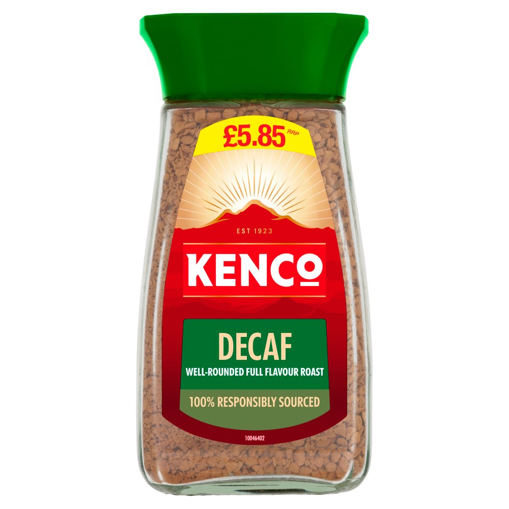 6 X Kenco Decaf Instant Coffee - 100G