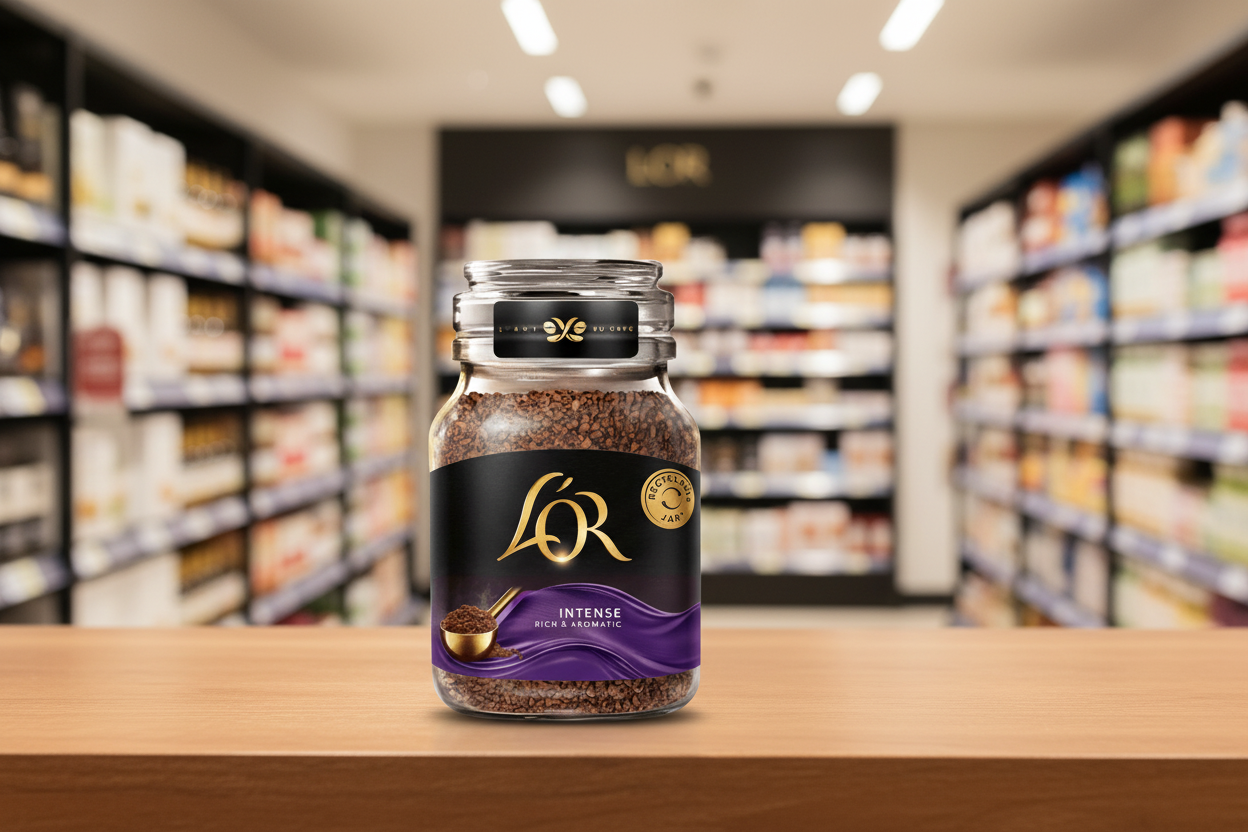 6 x L'Or Instant Coffee Intense 100Gm