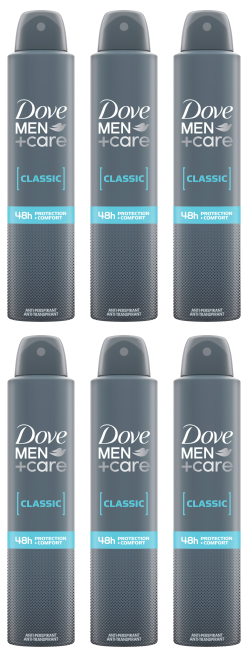 6 x Dove Anti P Men Classic  - 200ML