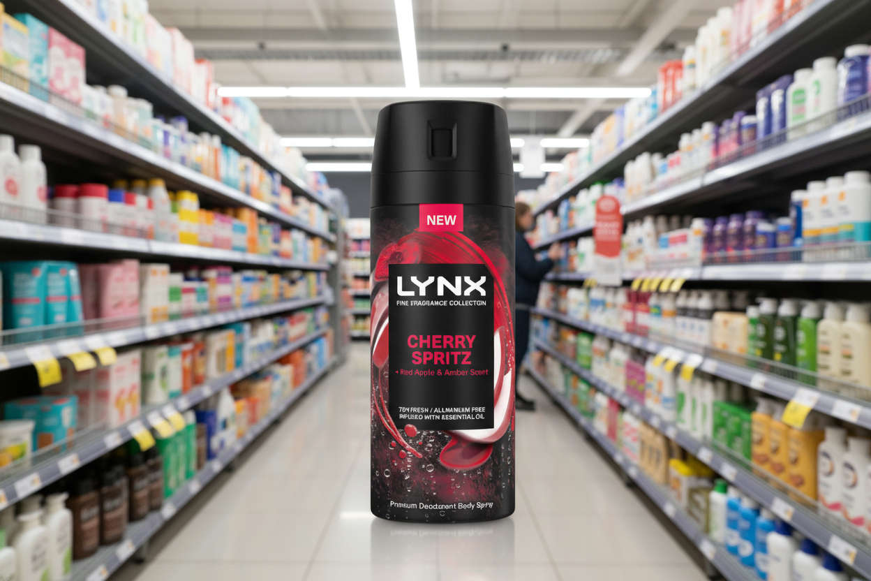 6 x Lynx Body Spray Cherry - 150ML