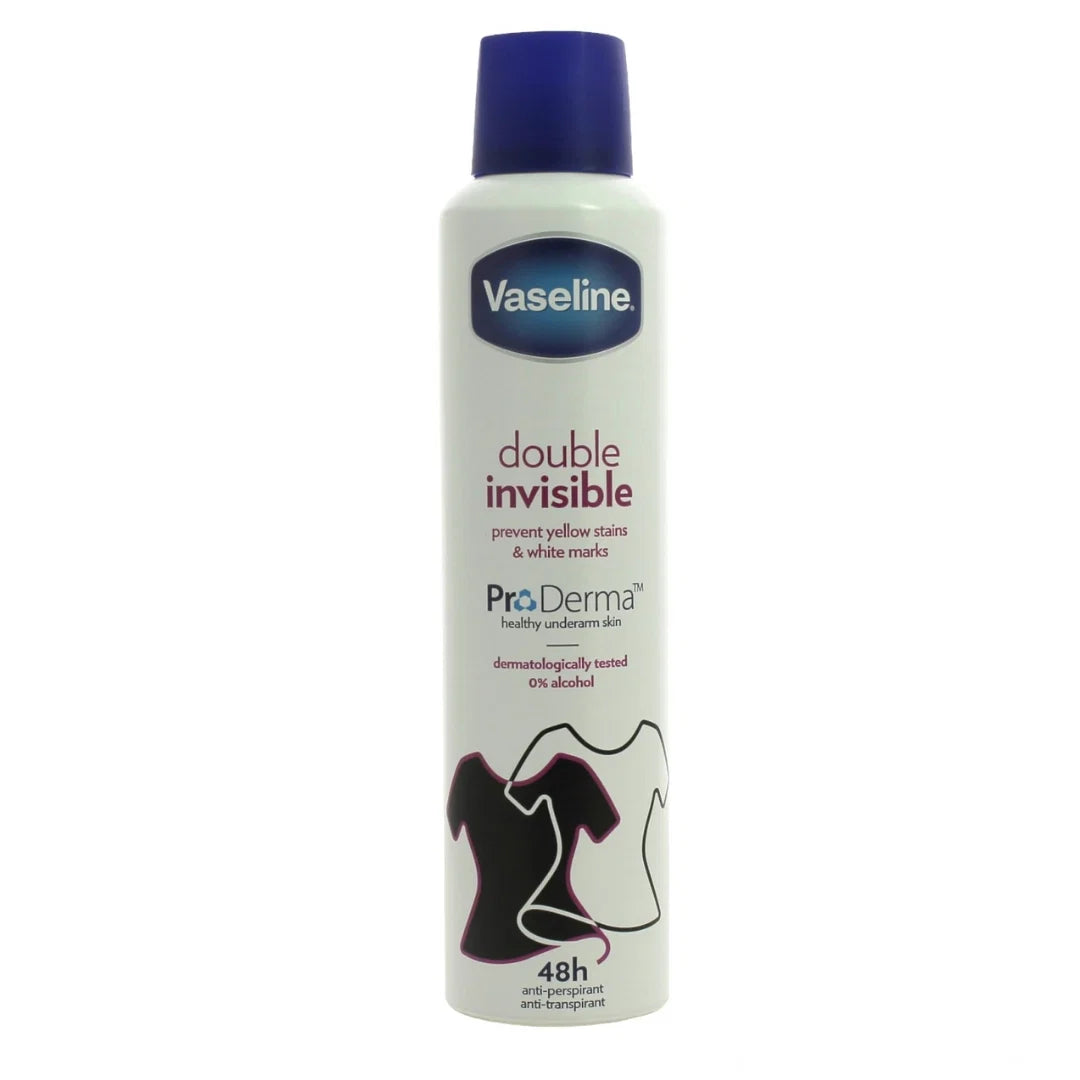 6 X Vaseline Anti P Women Double Invisible - 250Ml