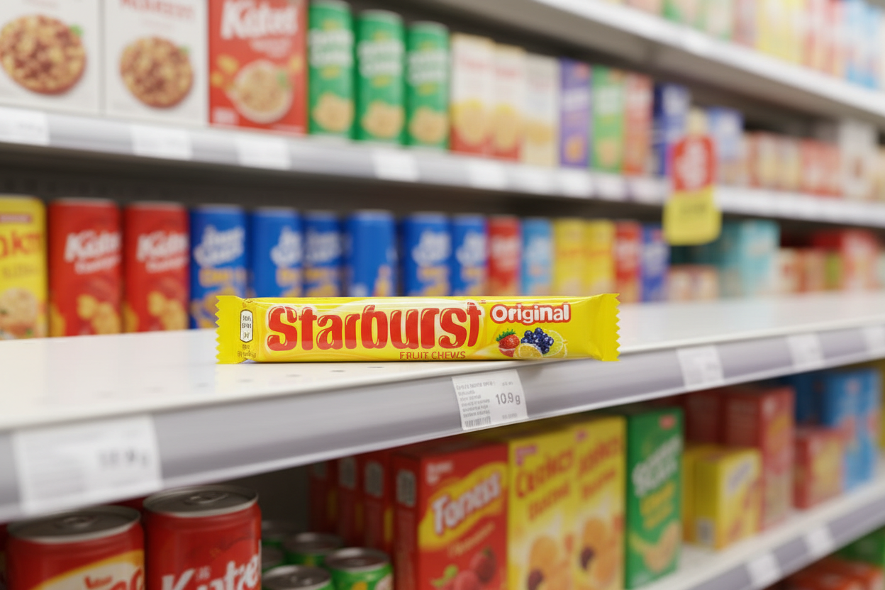 24 x Starburst Original Fruit Chews Sweets 45G