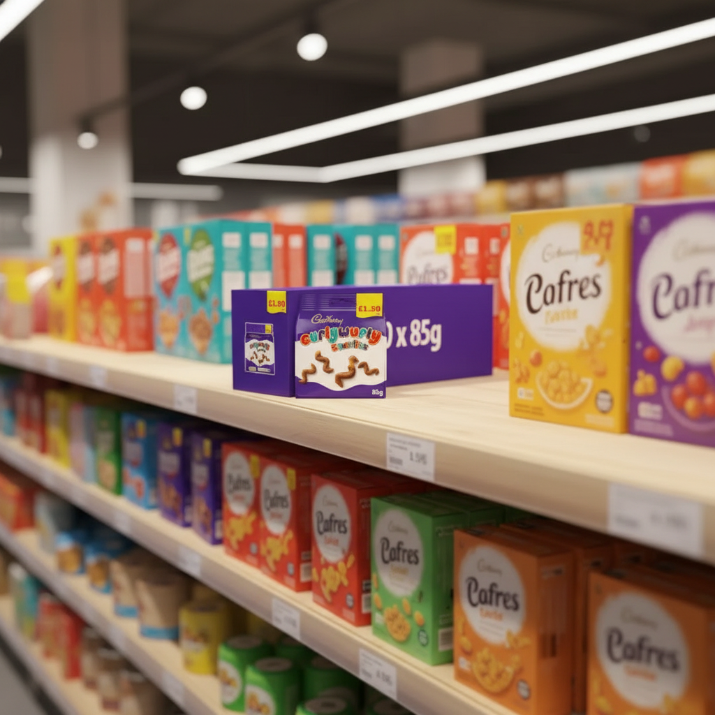 10 x Cadbury Curly Wurly Squirlies - 85GM