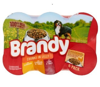 4 x Brandy Chunks In Jelly Variety 6 X 395G