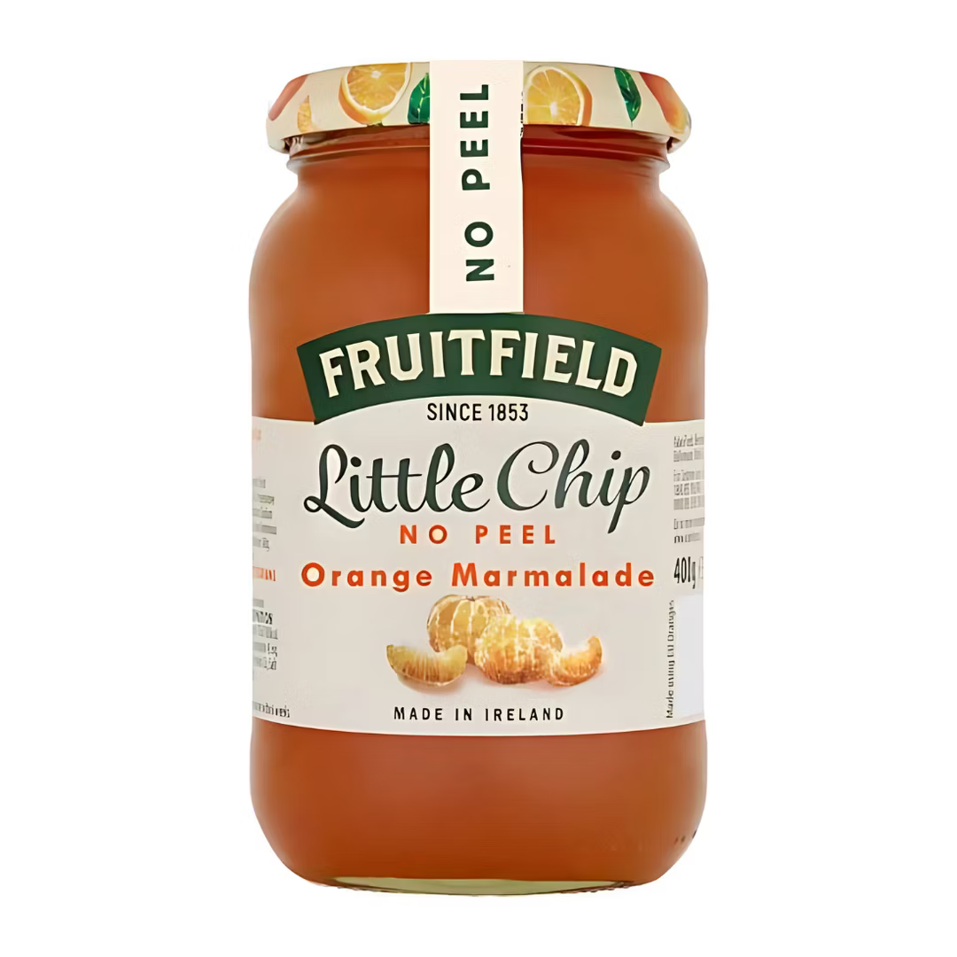 12 x Fruitfield Little Chip No Peel Orange Marmalade  - 454GM