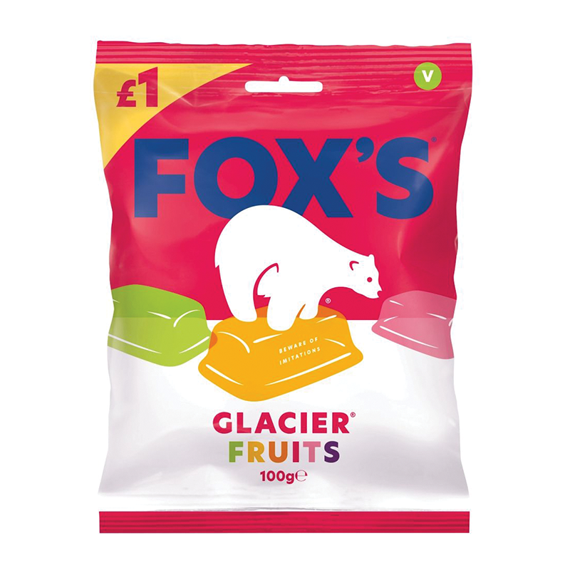 Foxs Glacier Fruit 100G