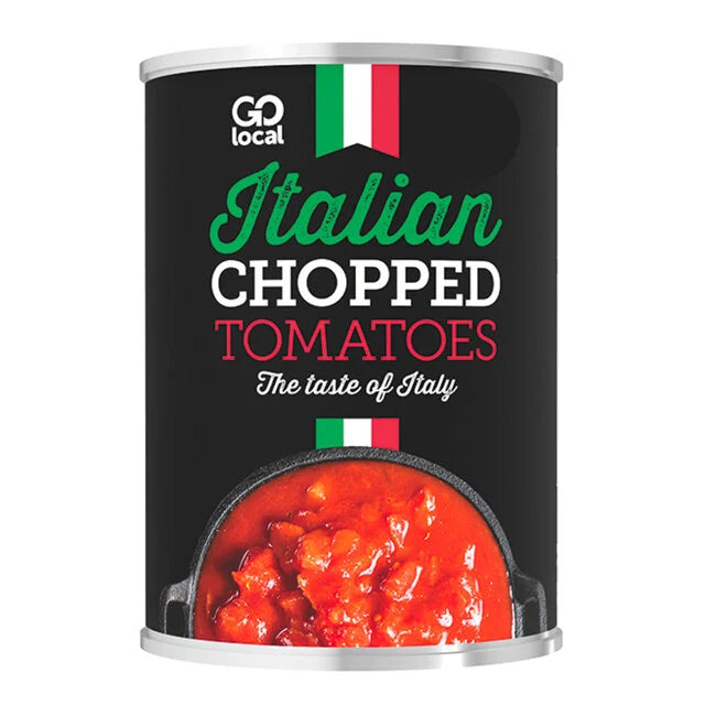 12 X Go Local Chopped Tomatoes - 400G