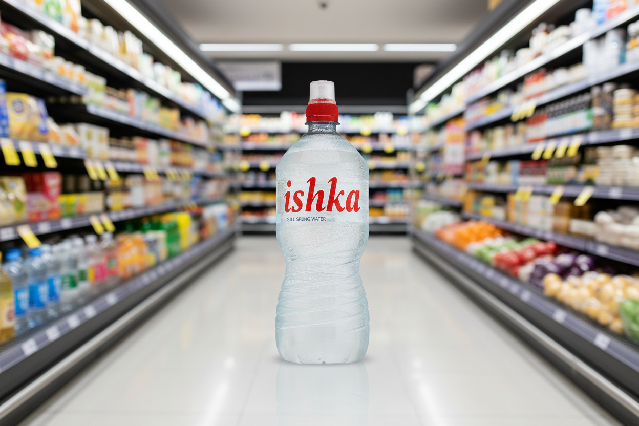 12 x Ishka Irish Spring Water 1L