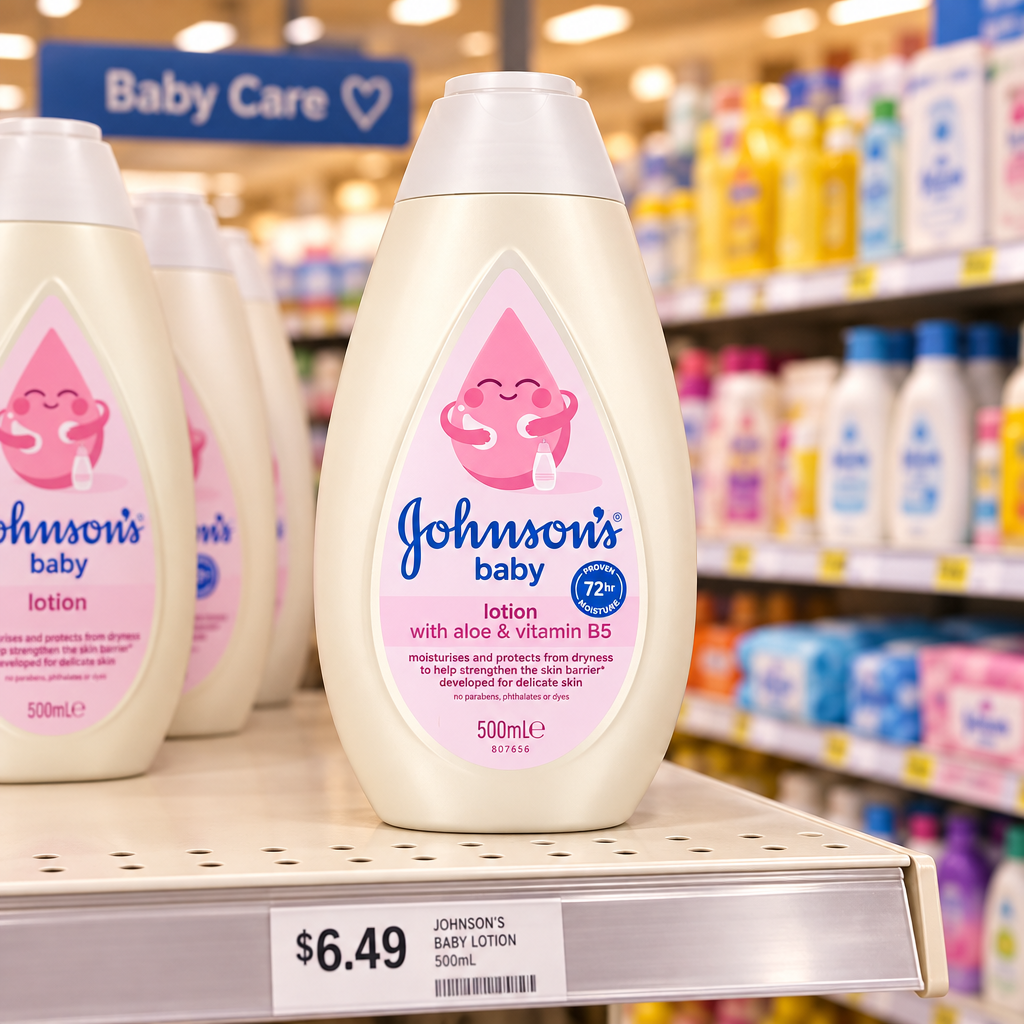 6 x Johnson's Baby Lotion Everyday Use For Delicate Skin 300 Ml