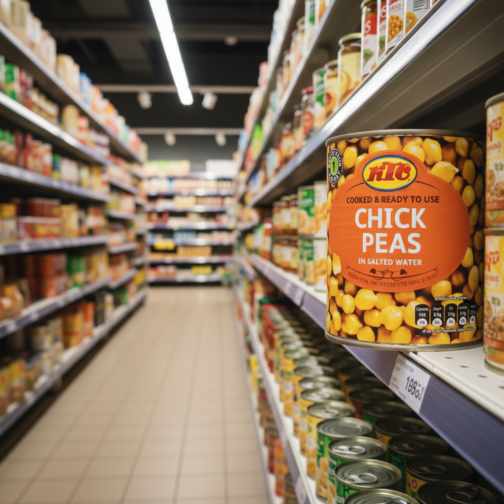 6 x Ktc Chick Peas 2.55Kg