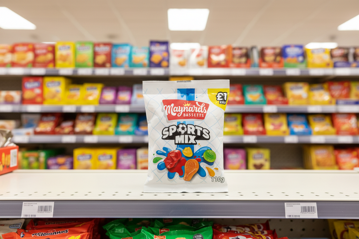 10 X Maynard Bassetts Sports Sharing Mix Bag - 110Gm