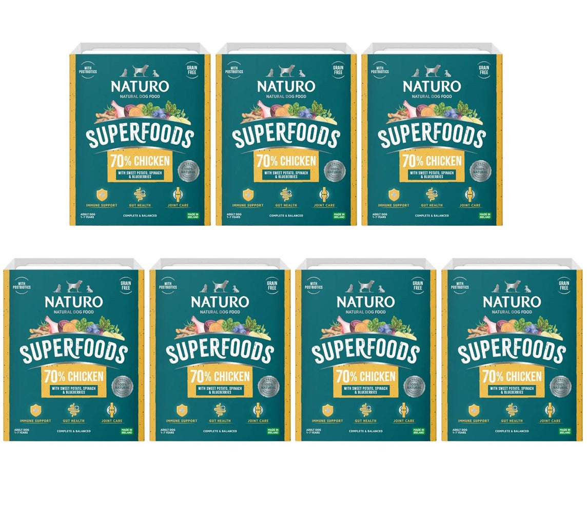 7 X Naturo Superfoods Chicken - 395Gm