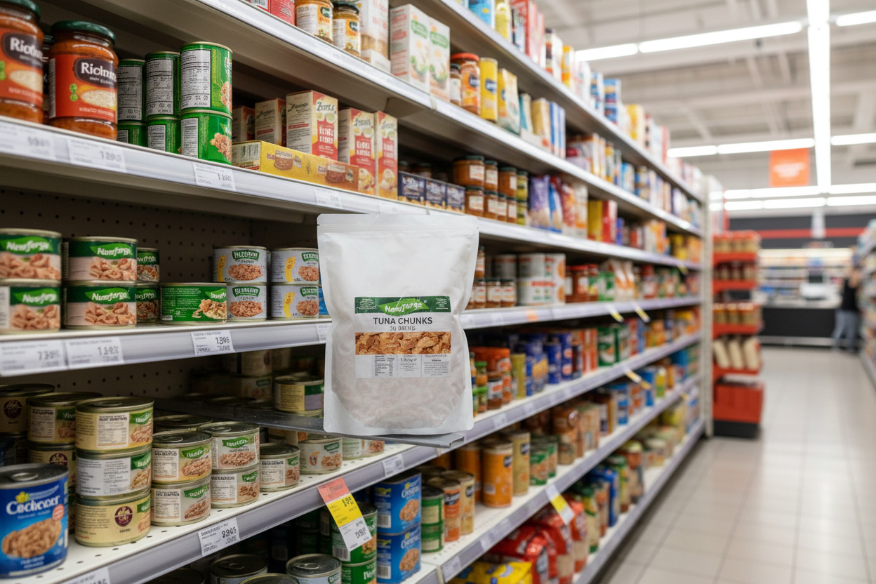 Newforge Tuna Chunks In Brine 1.02Kg