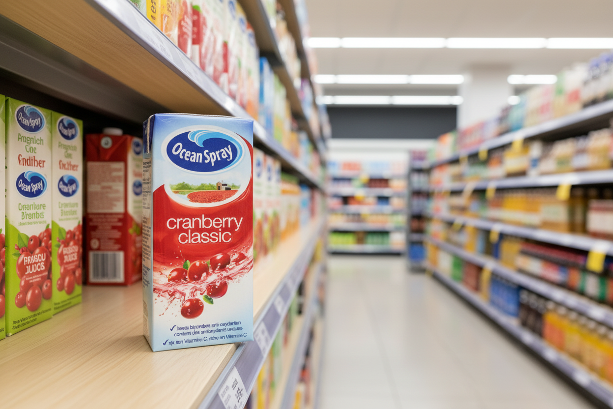 12 x Ocean Spray Cranberry Classic 1 Litre