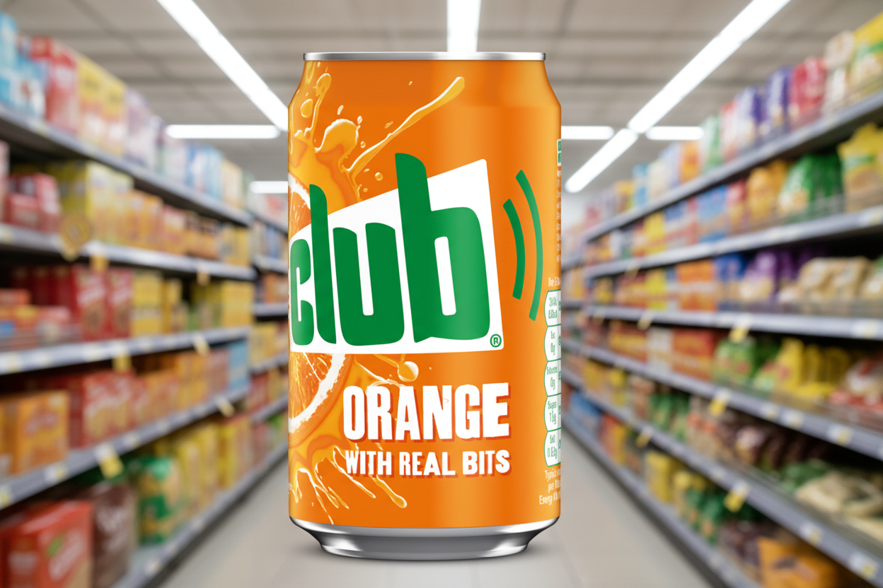 24 x Club Orange With Real Bites 330Ml