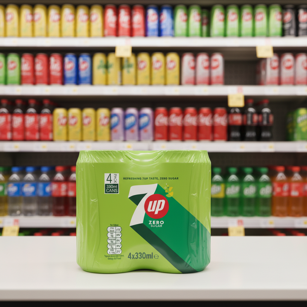 6 x 7Up Zero Sugar 4 X 330Ml