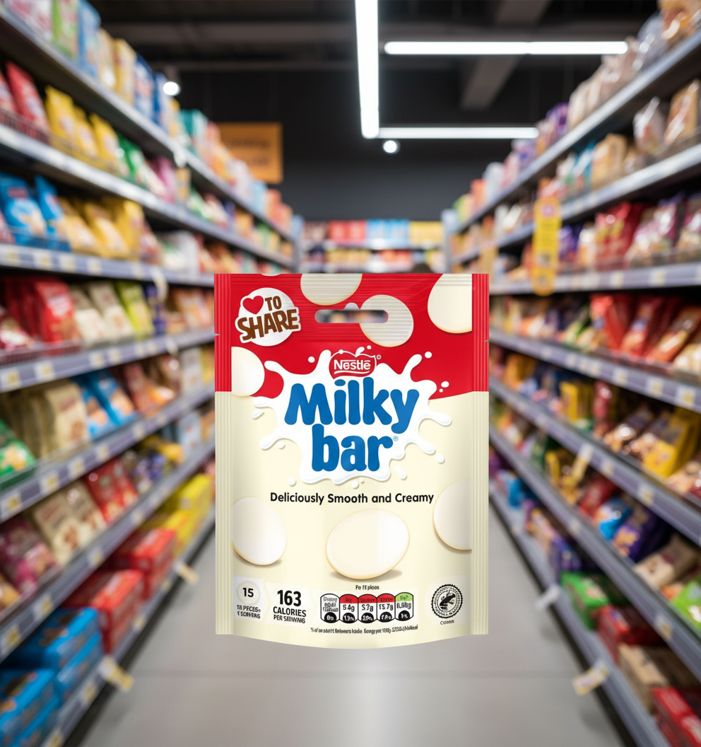 12 x Milkybar Giant Buttons Sharing Bag - 85GM