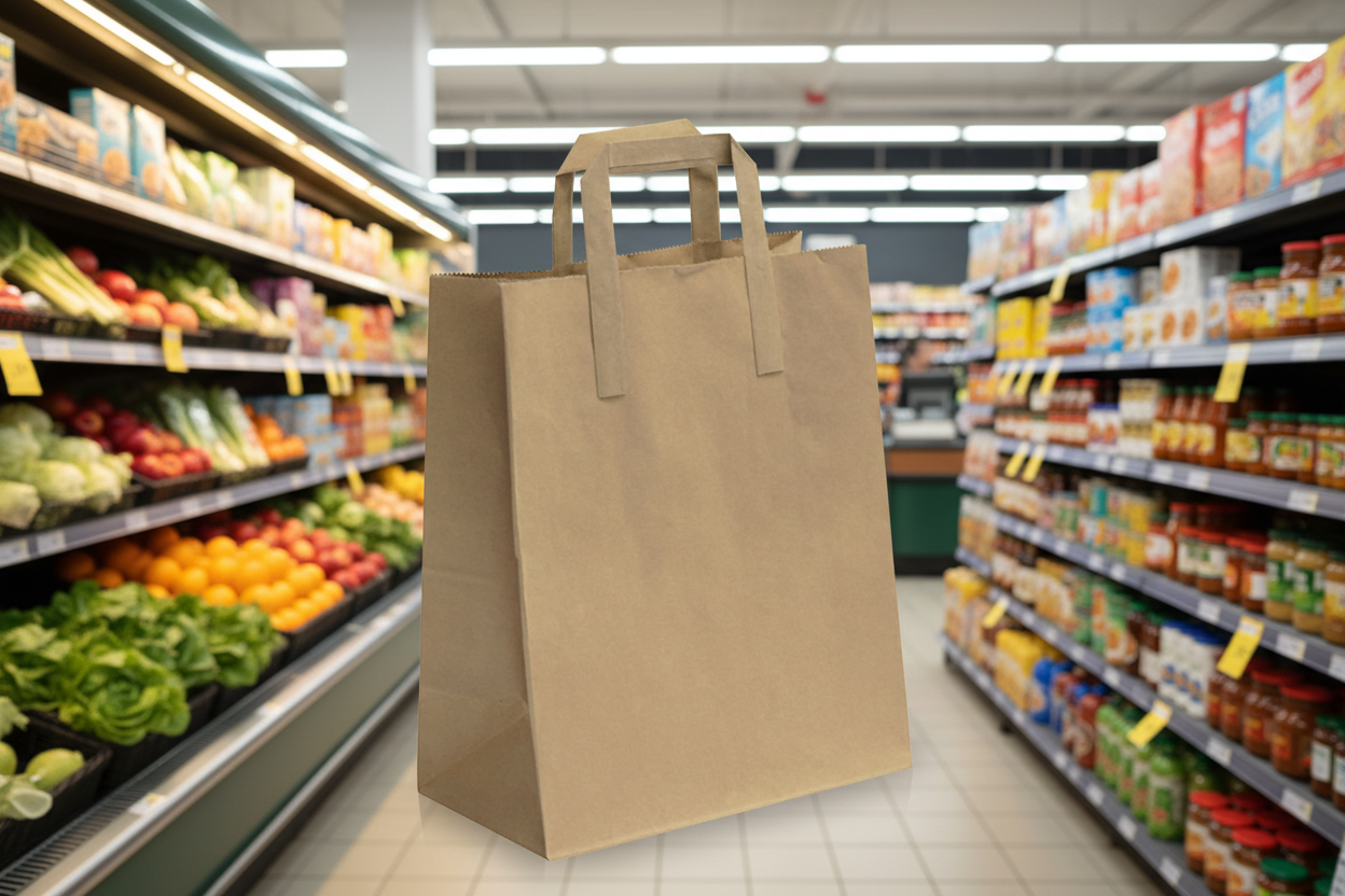 250 x Brown Bag Large - 10X15X12