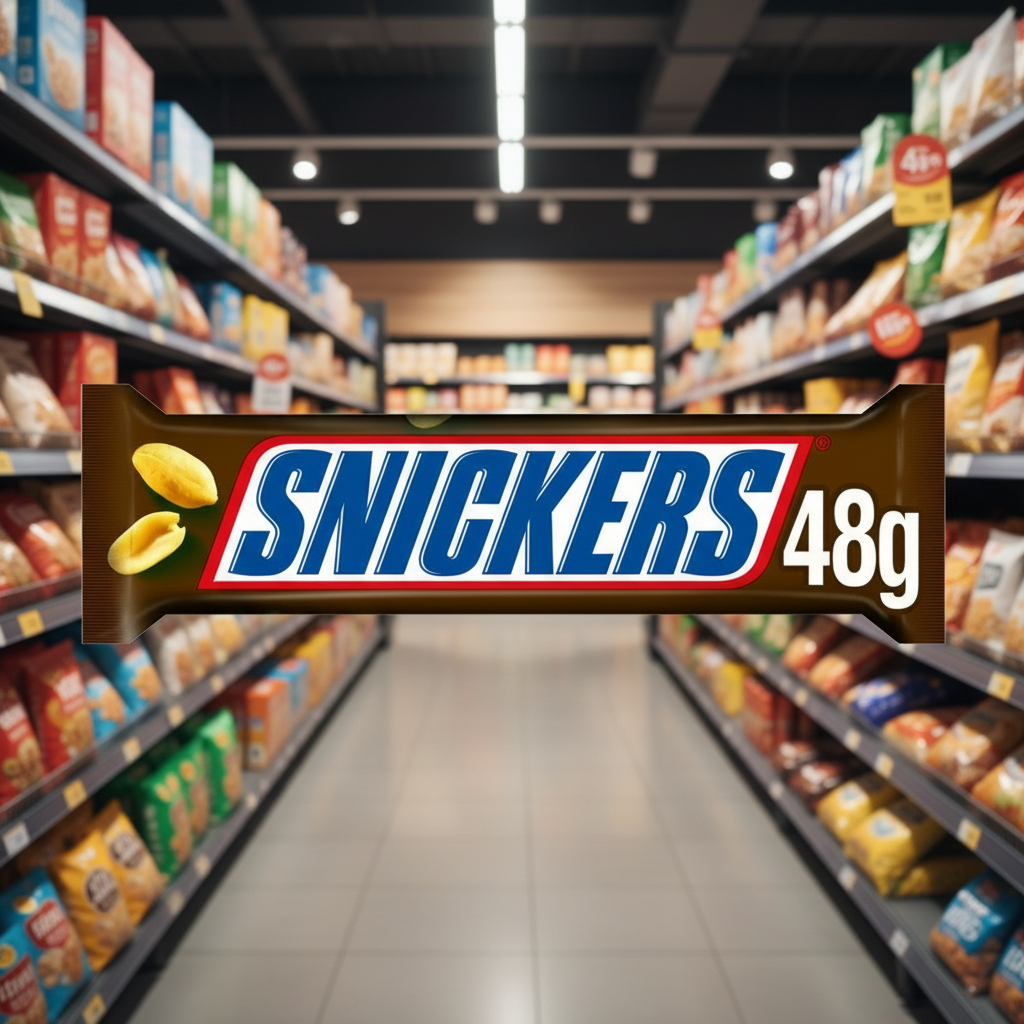 48 x Snickers Chocolate Bar  - 48GM