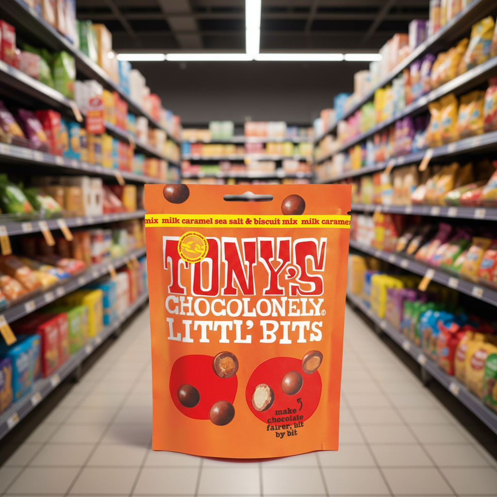 8 x Tonys Chocolonely Littl  Bits 100G