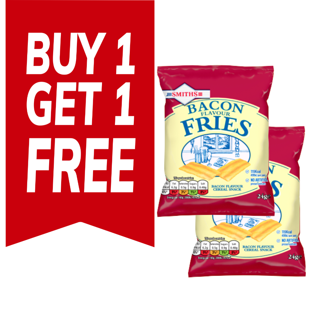 Smiths Bacon Fries 24Gm Buy 1 Get 1 Free