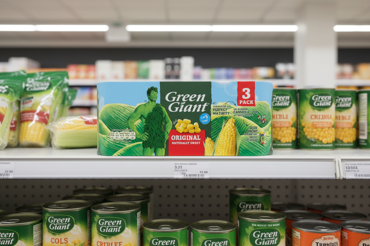 8 x Green Giant Original 3 X 198G