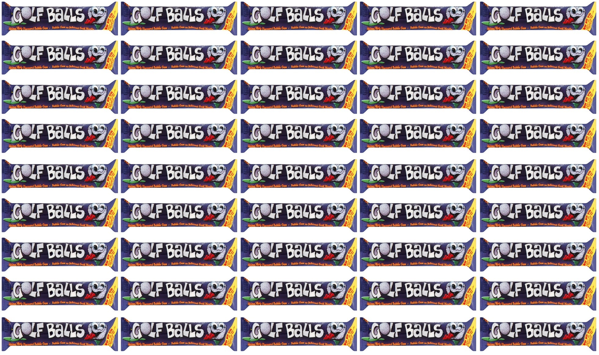 45 x Zed Candy Golf Balls 25.8G