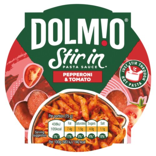 Dolmio Stir In Pasta Sauce Pepperoni & Tomato 150G